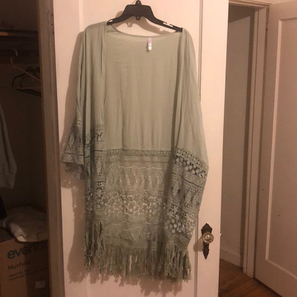 Flower cardigan
